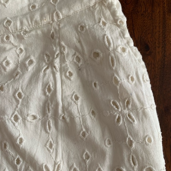 Free People 0 Dainty White Pants - Picture 6 of 7